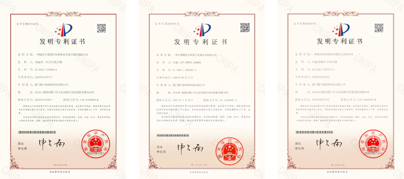 捌斗新材科技新增多項發(fā)明專利授權